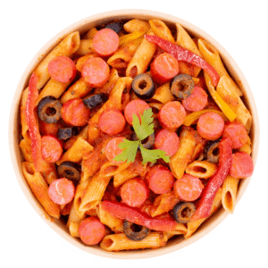 Hot Dog Pasta