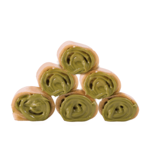 Pistachio Crepe Rolls